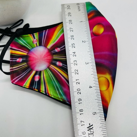 Fashionable Facemasks (Psychedelic Colors) - Picture 3 of 6